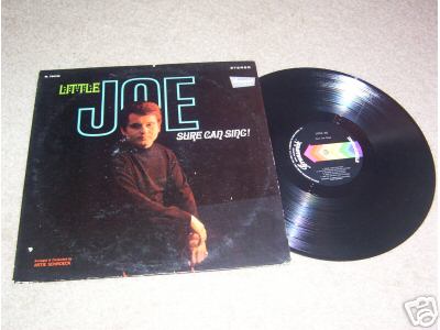  Little Joe LP-Sure Can Sing-Rare Joe Pesci-1969-EX++