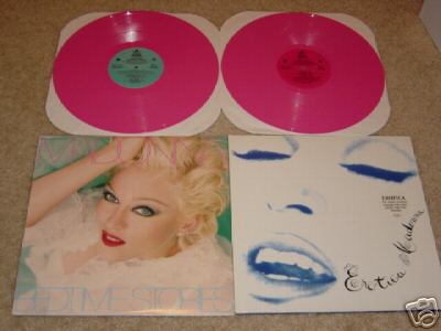 Bedtime Stories Madonna Limited Edition Numbered Pink Vinyl