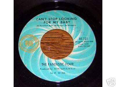 Fantastic Four NORTHERN SOUL 45 Cant Stop Looking for M