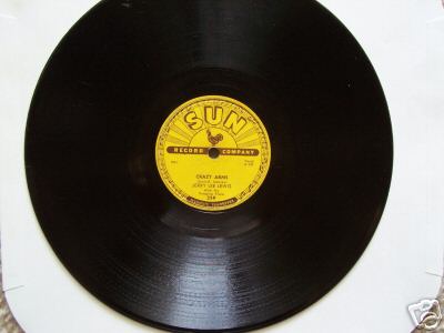  - Jerry Lee Lewis 78 rpm Crazy Arms Sun #259 - auction details