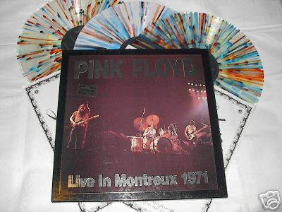 3 LP Pink Floyd "Live in Montreux 71" multicolor limite