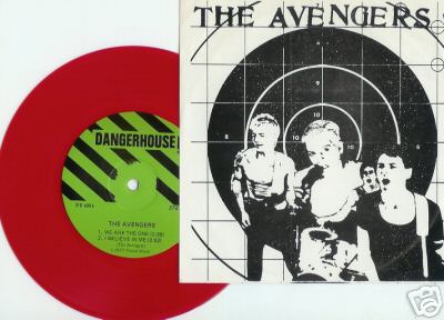 AVENGERS We Are The One Dagerhouse KBD 7 Orig red vinyl