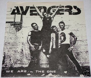 Avengers - We Are The One 7" 1st Press mint Dangerhouse