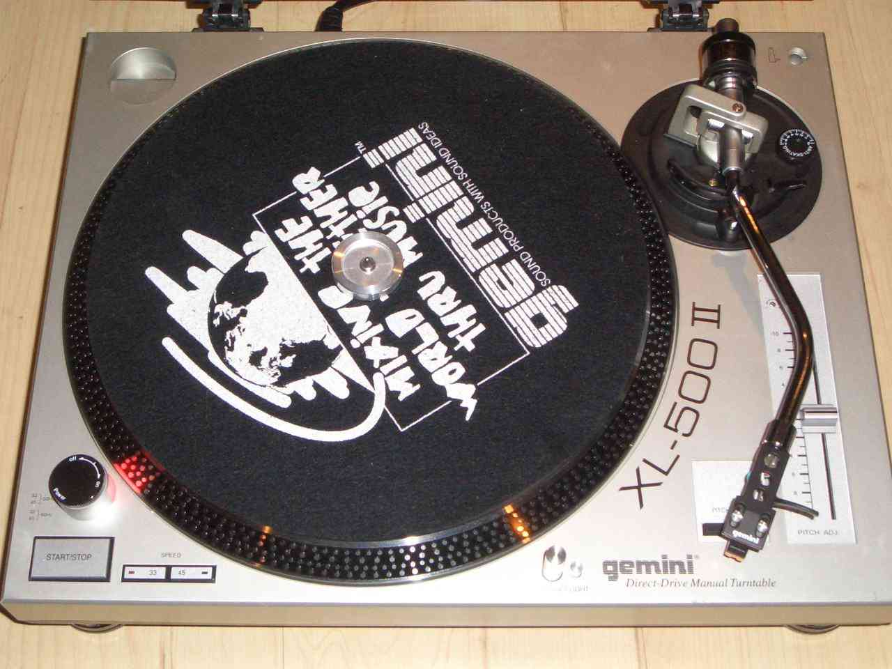 gemini XL-500Ⅱ ターンテーブル　ダイレクトドライブレコードプレーヤ DJ機器 新販売店