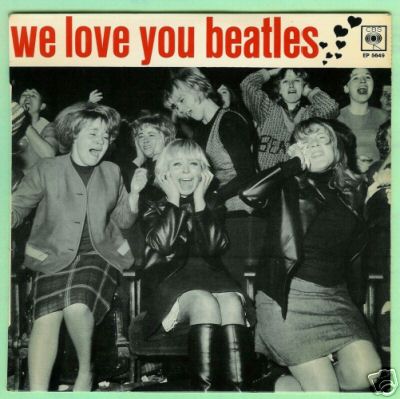EP (7") we love you BEATLES (Rare french 196?)