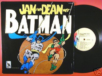 Jan And Dean Meet Batman Promo LP Record RARE COVER '66