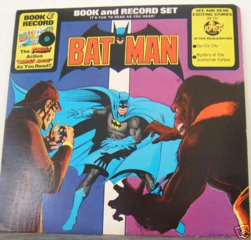  - Sherlock Holmes Batman Record LP with DC Comics 1976 -  auction details