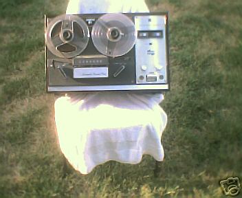  VINTAGE CONCORD REEL TO REEL TAPE PLAYER-NICE, LOOK - auction  details