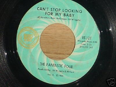 FANTASTIC FOUR Can't Stop Looking For NORTHERN SOUL 45