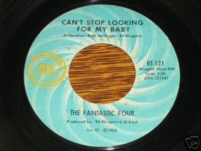 Fantastic Four NORTHERN SOUL 45 Cant Stop Looking For M