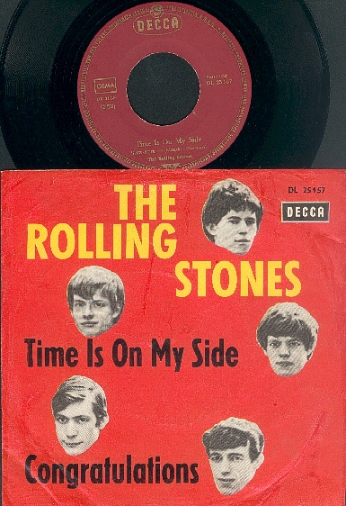 ROLLING STONES *Time is on my Side* 5-KOPF COVER 