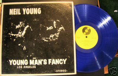 NEIL YOUNG Colored Vinyl LP Young Man's Fancy
