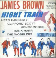 James Brown LP- Night Train- Black Label King