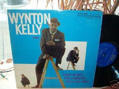 WYNTON KELLY S/T LP Riverside PROMO DG Burrell Chambers