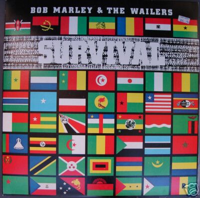 BOB MARLEY & WAILERS LP SURVIVAL, YELLOW WAX, JAMAICA