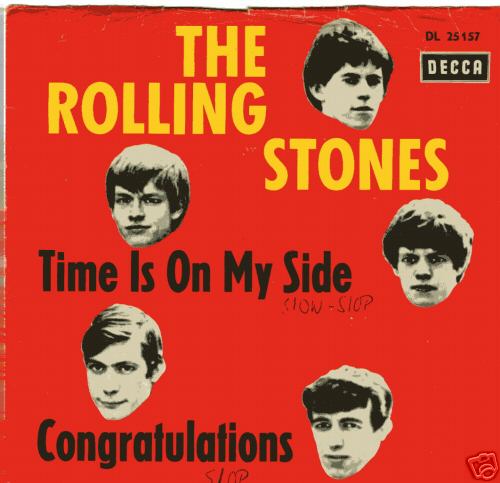 7" ROLLING STONES Time Is On My Side (5 Head Cover)1965