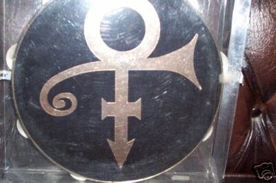 プリンス シンボル タンバリン/Prince Symbol tambourine