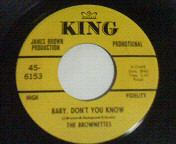 THE BROWNETTES -Baby Don`t You Cry-Sister Funk 45 Dapps