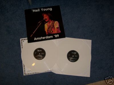  BOOTLEG NEIL YOUNG AMSTERDAM ´89 2 WHITE LP´