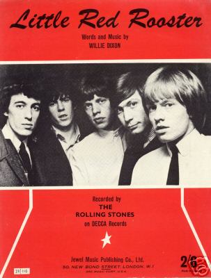 Erobring monarki Præstation popsike.com - 1960s sheet music Little Red Rooster - Rolling Stones -  auction details