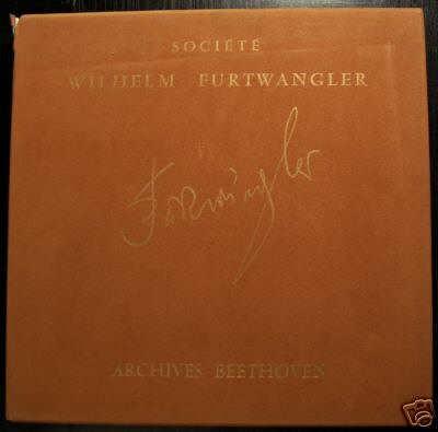 * SWF - SOCIETE FURTWANGLER - BEETHOVEN - ROHN - 9 LP *