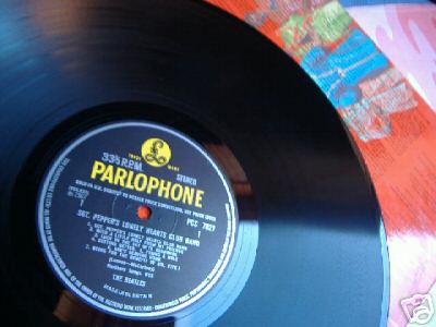 Beatles " 1967 UK Ist Press STEREO  """" Sgt Pepper  LP