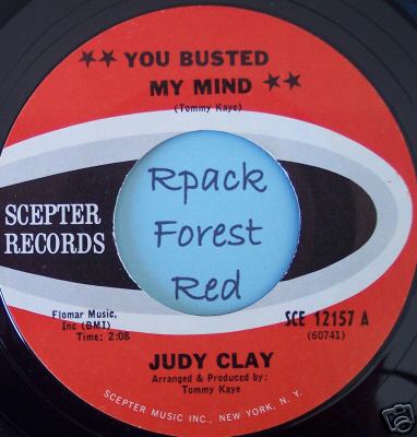 Northern Soul 45  - JUDY CLAY  -  You Busted My Mind
