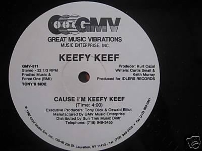 Rare Rap 12"KEEFY KEEF-Three's Company GMV 1992 OG Nice
