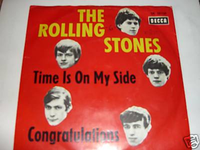 Rolling Stones 7"    Time is on my Side    5 Kopf Cover