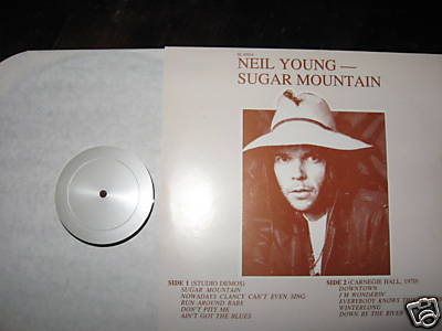 Neil Young Early Recordings Bootleg LP