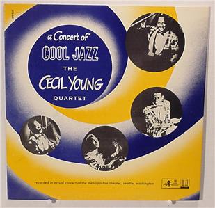 CECIL YOUNG QUARTET Cool Jazz 1952 KING LP NM 1st press