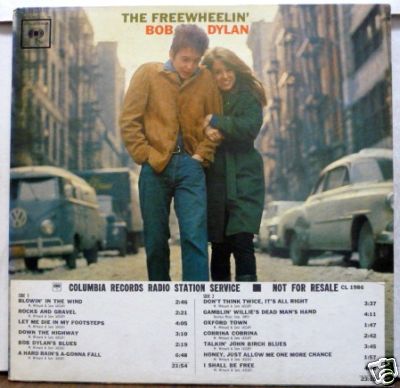 BOB DYLAN Freewheelin' WL PROMO w/Timing Strip LP RARE