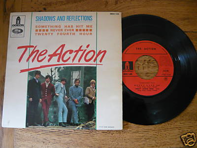 tres rare ep THE ACTION - shadows and reflections -1967