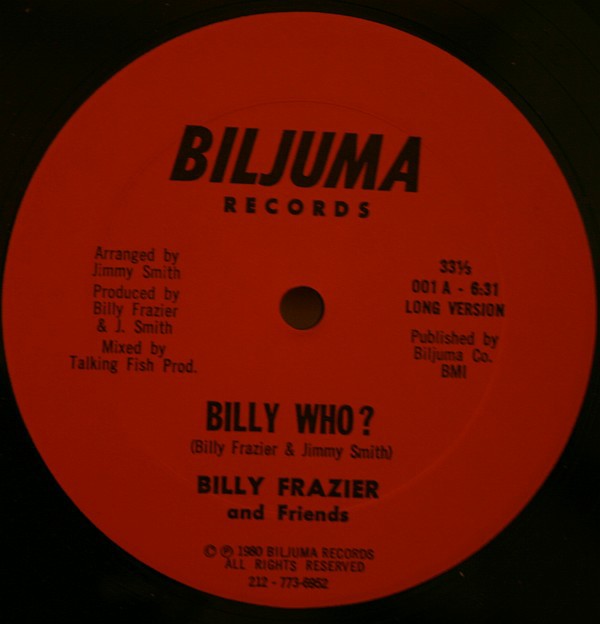 Billy Frazier Billy Who ORIGINAL DISCO BOOGIE FUNK HEAR