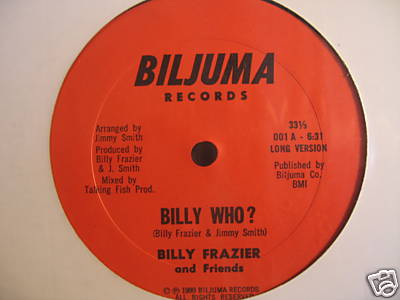BOOGIE/Billy Frazier-Billy Who? (LISTEN)