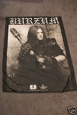 BURZUM Varg Vikernes Count Grishnackh FLAG BANNER ASKE