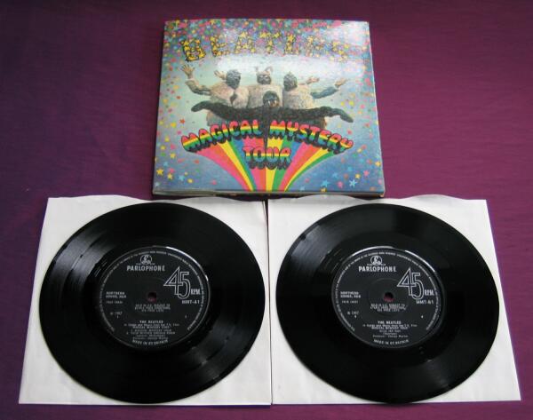  Beatles MAGICAL MYSTERY TOUR 1967 UK 1ST ISSUE VINYL EP -  auction details