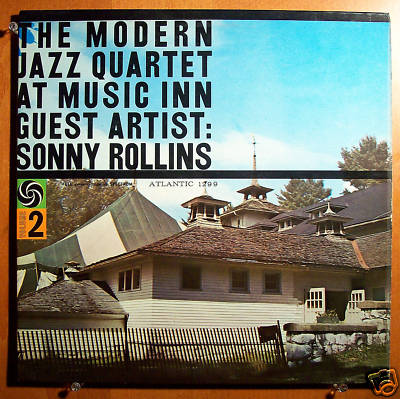 SONNY ROLLINS & MJQ@MUSIC INN MINT ORIG'57 LP BLACK LBL