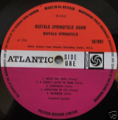 popsike.com - Buffalo Springfield "AGAIN" UK MONO 1968 EX + - auction details