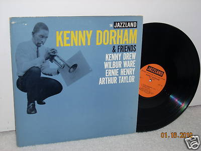 Kenny Dorham and Friends mono Jazzland LP 14