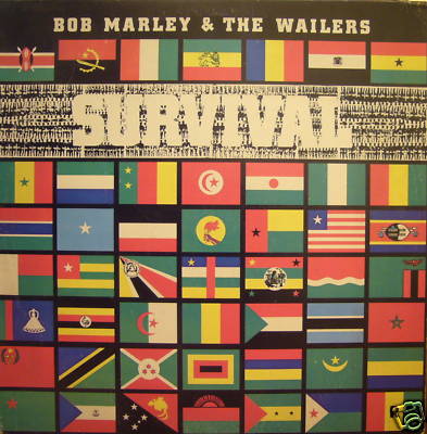 BOB MARLEY & THE WAILERS Survival LP TuffGong YELLOW NM