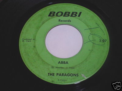 The Paragons: Abba / Better Man 45 - Bobbi - Garage