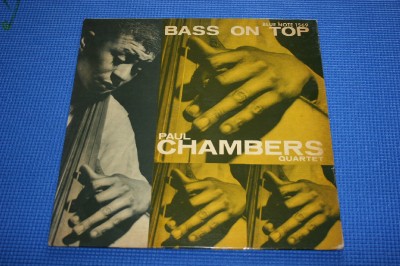 BLUE NOTE 1569 PAUL CHAMBERS "BASS ON TOP" NM/NM DG RVG