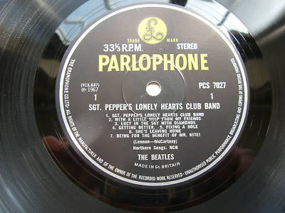 Beatles Sgt Pepper UK 2nd Press Stone Cold Mint Vinyl