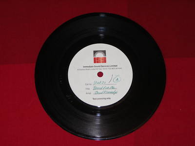 Dead Kennedys - Bleed for me 7" Test Press