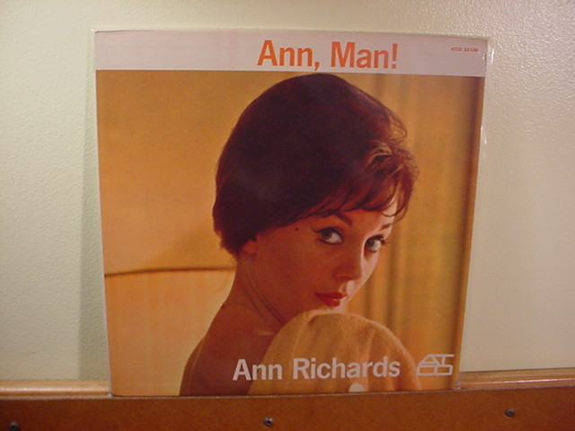 1961 Ann Richards Jazz Atco Ann Man Rare Sexy Glamour 