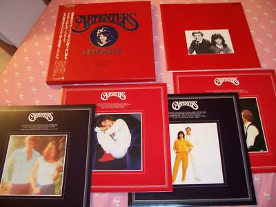 The Carpenters Anthology 4-LP Box Japan Excellent OOP