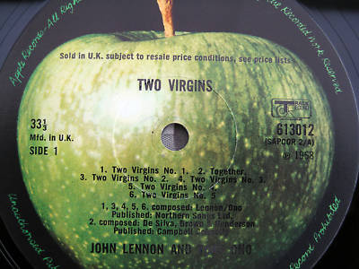 popsike.com - John Lennon Yoko Ono TWO VIRGINS UK LP APPLE/TRACK 