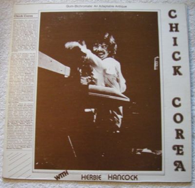 CHICK COREA,WITH HERBIE HANCOCK,no TMOQ ,RARE LP USA