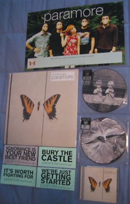  Paramore vinyls + CD + stickers + poster BRAND NEW